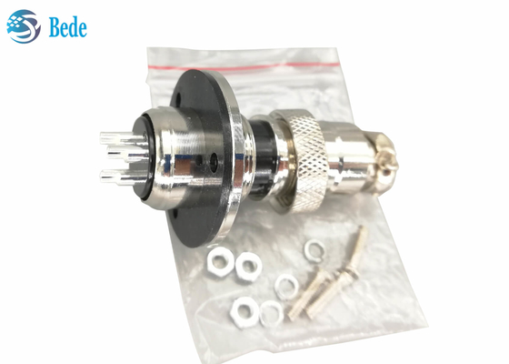 Connecteurs de RoHS GX 20 9 10 12 14 15 Pin With Circular Flange Male et ensemble femelle