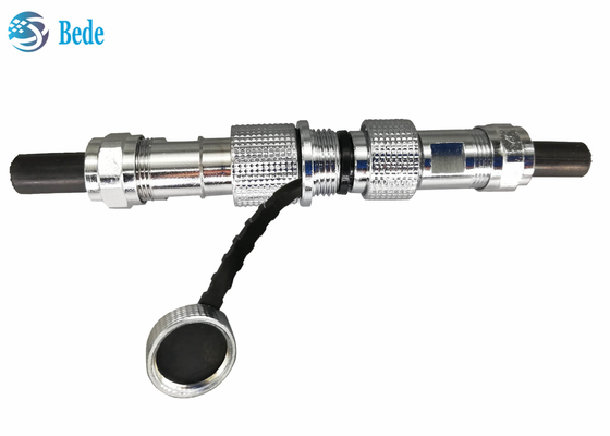 Le connecteur de cuivre IP68 d'aviation de Shell M12 câblent pour câbler accoupler le Pin du style 2~7