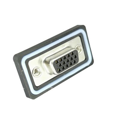 D-SUB 15PIN Connecteur féminin 500V Connecteur électronique étanche à l'eau