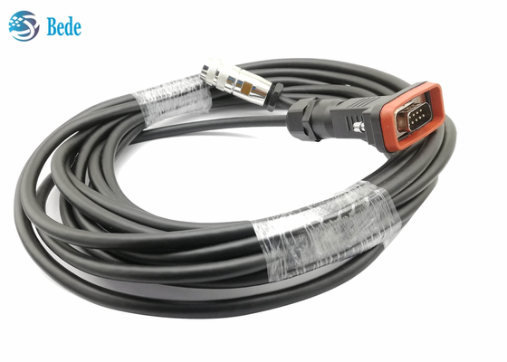 Câble imperméable DB9 de HUAWEI AISG à M16 8 Pin Female 5 mètres de longueur