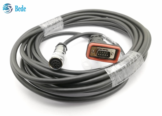 Câble imperméable DB9 de HUAWEI AISG à M16 8 Pin Female 5 mètres de longueur