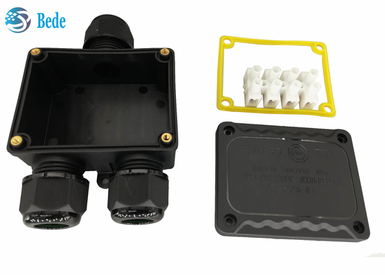Type de pièce en t de Y boîte de jonction imperméable extérieure du fil IP68 avec les TB