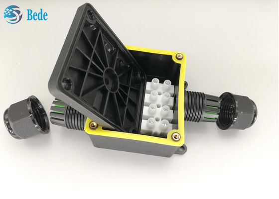 Type de pièce en t de Y boîte de jonction imperméable extérieure du fil IP68 avec les TB