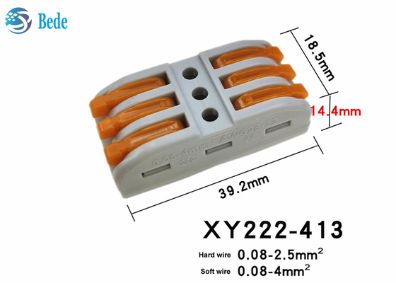 2 bornes que 3 bornes vissent rapide libre relient le terminal tirent le type de Rod Connector Welding Free Push