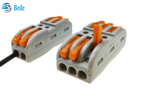 2 bornes que 3 bornes vissent rapide libre relient le terminal tirent le type de Rod Connector Welding Free Push