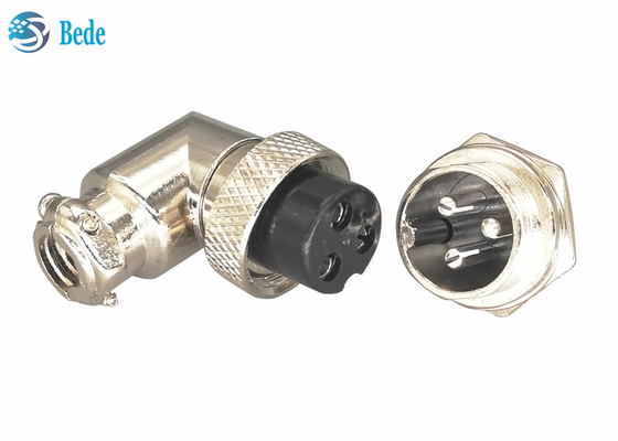 Les kits matériels en alliage de zinc de Gx16 3 Pin Connector Plug And Socket écartent le connecteur d'un coup de coude