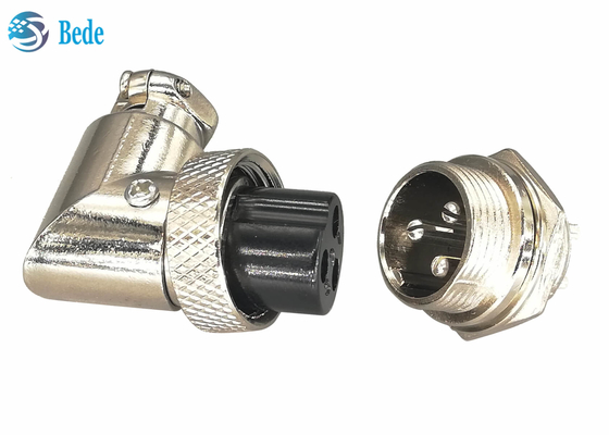Les kits matériels en alliage de zinc de Gx16 3 Pin Connector Plug And Socket écartent le connecteur d'un coup de coude