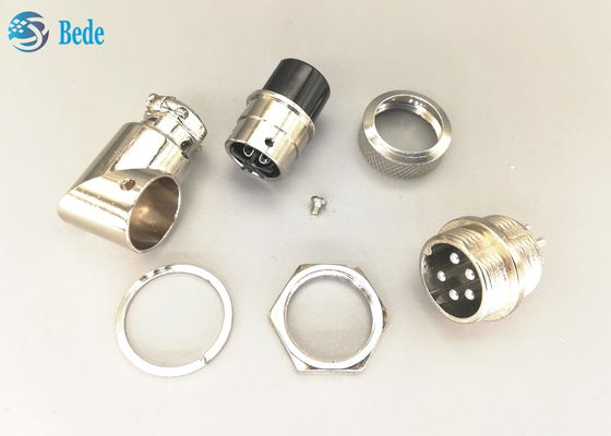 Aviation Gx16 5 Pin Right Angle Connector Male et ensembles femelles avec tous les accessoires