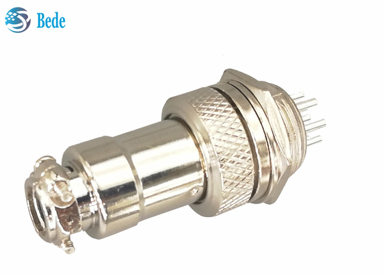 7 Pin Gx 16 connecteurs du connecteur M16 d'aviation branchent et ensembles de prise pour le transit de rail