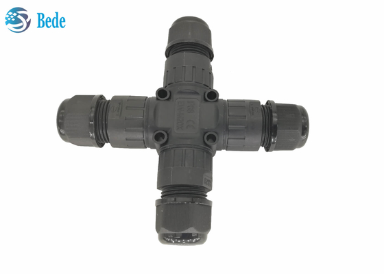 Type connecteur imperméable 3 de X de 4-Channel Ip68 - idéal de Polonais pour 3 Pin Wires
