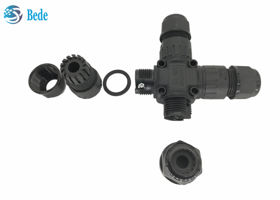 Type connecteur imperméable 3 de X de 4-Channel Ip68 - idéal de Polonais pour 3 Pin Wires