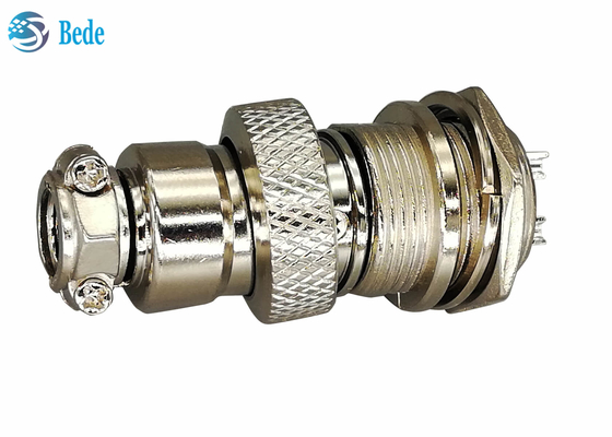 2 mâle de connecteur de bâti de panneau de connexion d'aviation de la circulaire Gx16 de la borne 16MM et ensembles femelles