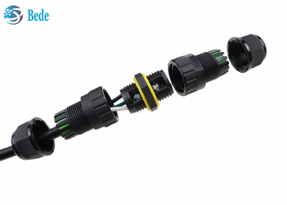 Ip68 M20 2 Pin Waterproof Wire Connectors 3 4 5 6 bornes 2 Polonais pour l'usage extérieur et sous-marin