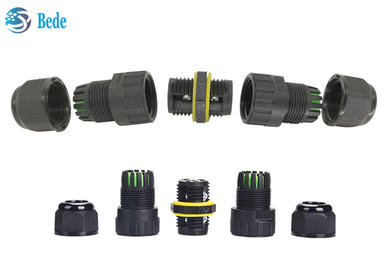 Ip68 M20 2 Pin Waterproof Wire Connectors 3 4 5 6 bornes 2 Polonais pour l'usage extérieur et sous-marin