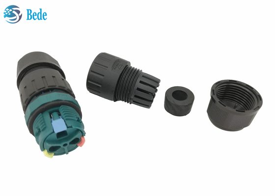Goupille imperméable de câblage rapide du connecteur 2 de la Manche 450V 17.5A ip68 des bornes 2 du connecteur 3 de fil de preuve de l'eau M20