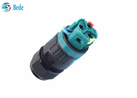 Cables connecteur imperméables de câblage rapides 2 de M25 Screwless 3 4 5 la Manche 450V 40A des bornes 2