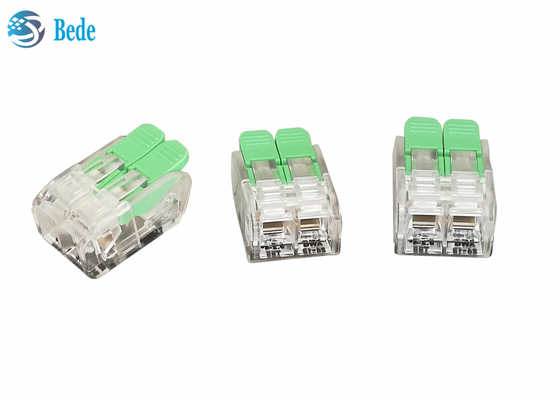 enfoncer 32A PC/PA66 les manières de épissure OJ262 du connecteur 2 de fil d'écrou de levier de connecteur de fil