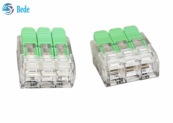 TB rapides de épissure de connecteur de fil de levier 3 manières 450V 32A OJ263