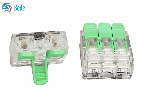 TB rapides de épissure de connecteur de fil de levier 3 manières 450V 32A OJ263