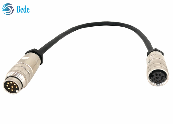 Le mâle d'AISG à la femelle d'AISG rouissent le câble de commande 0.5M Length 8 conducteurs MCU à la RCU