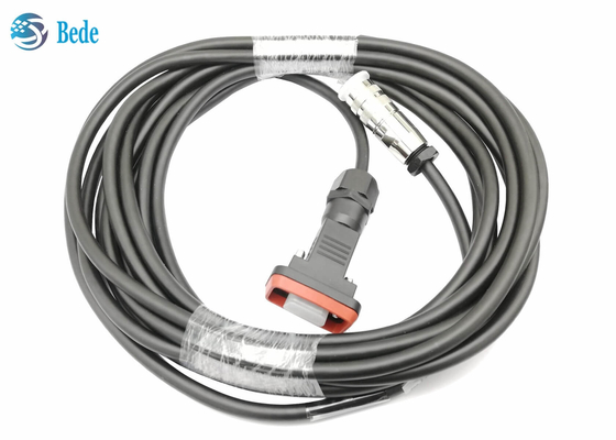 Les câbles d'AISG ROUISSENT le câble de commande D-sous 9 Pin Male To AISG 8 Pin Female 10 mètres