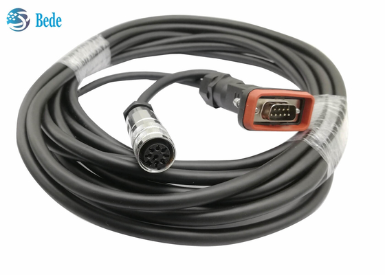 Les câbles d'AISG ROUISSENT le câble de commande D-sous 9 Pin Male To AISG 8 Pin Female 10 mètres