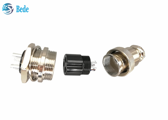 Mâle de connecteur de Front Mounting Circular Gx 20 et kits femelles 2~10/12/14/15 bornes