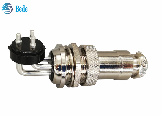 GX 20 2 3 4 Pin Aviation Connector Elbow Male et connecteur femelle droit de bâti de panneau de kits