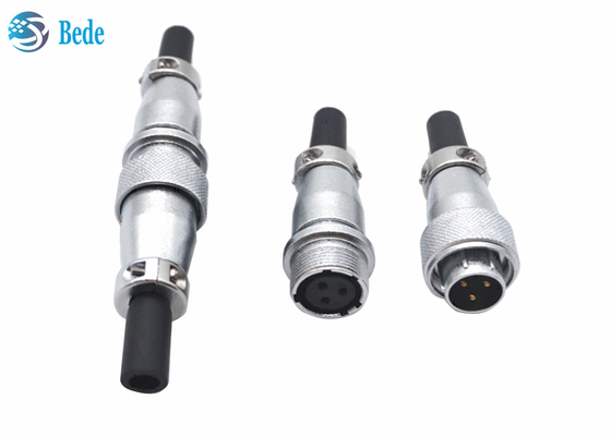 Connecteurs circulaires de accouplement masculins et femelles 2 3 bornes 10A 500V