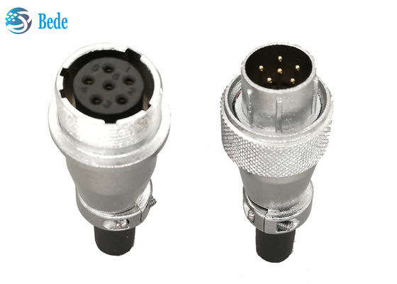 Rond 4 Pin Circular Connector Female Male accouplant des connecteurs 4 5 6 bornes 5A 500V