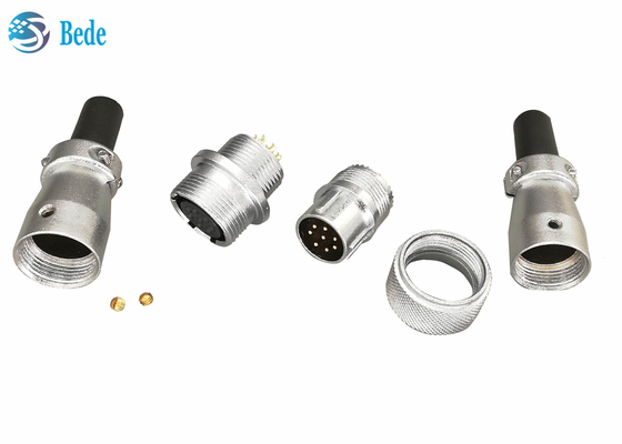 WS16 connecteurs de Pin Plug And Socket Docking du connecteur circulaire 10 7~10 bornes 5A 400V