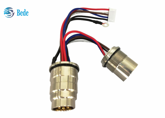 IP68 ROUISSENT le mâle de l'embase AISG C485 A5 du câble AISG au connecteur A6 femelle