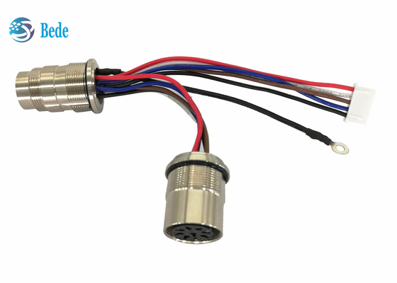 IP68 ROUISSENT le mâle de l'embase AISG C485 A5 du câble AISG au connecteur A6 femelle