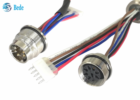 AISG ROUISSENT le cable connecteur de contrôle ont adapté les câbles aux besoins du client intérieurs d'AISG imperméabilisent IP68