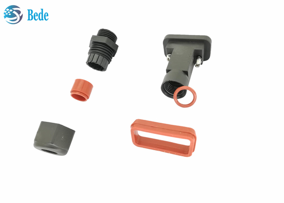 Matériel de logement imperméable de l'utilisation IP68 PA66 de câble de Connetors AISG de sous-marin de D