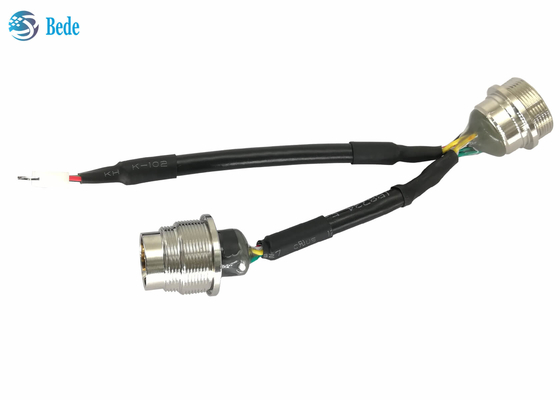 La mesure de fil 22AWG ROUISSENT le mâle de câbles à C.A. femelle 500V avec la prise de SCN2.54-6P