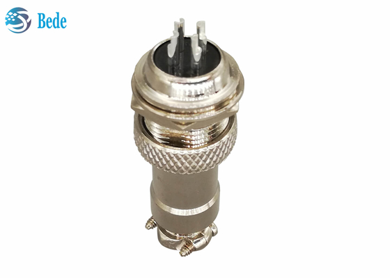 Mâle de montage arrière de prise d'aviation du style Gx16 et kits femelles 6~10 bornes 200V 4A