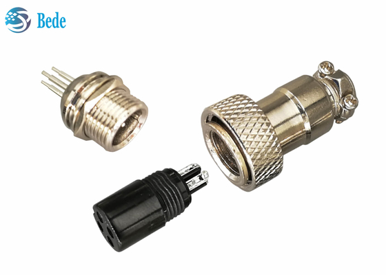 Style de soudure 7~10 Pin Plug And Socket 4A 200V de carte PCB de kits de connecteur de l'aviation GX16