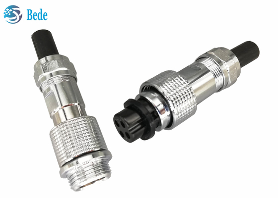 Câble IP68 imperméable de l'aviation GX16 pour câbler accoupler le Pin du style 2~10 de connecteur