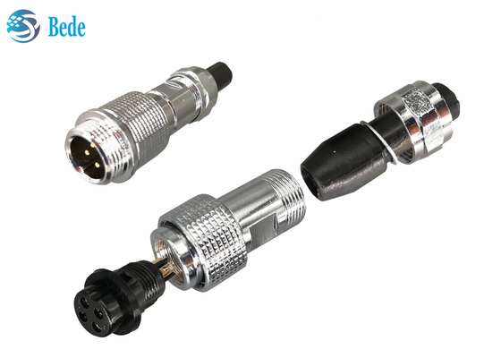 Câble IP68 imperméable de l'aviation GX16 pour câbler accoupler le Pin du style 2~10 de connecteur