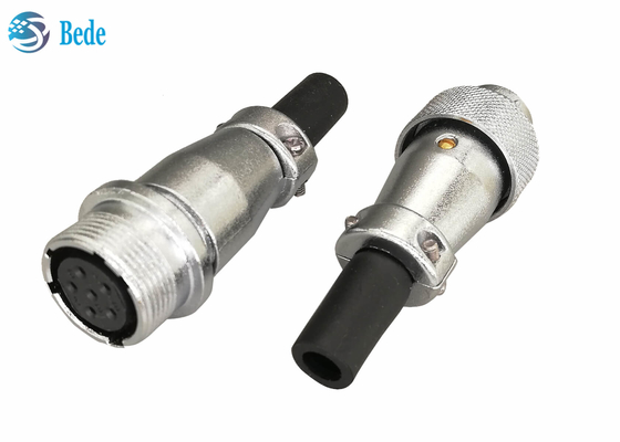 prise de 2 3 4 Pin Circular Connectors Plug And accouplant les connecteurs 25A 500V