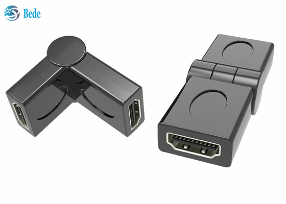 Mâle au coupleur femelle 90 du pivot HDMI 180 270 angle 3D réglable 4K de 360 degrés