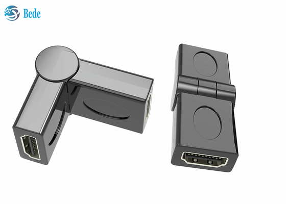 Mâle au coupleur femelle 90 du pivot HDMI 180 270 angle 3D réglable 4K de 360 degrés