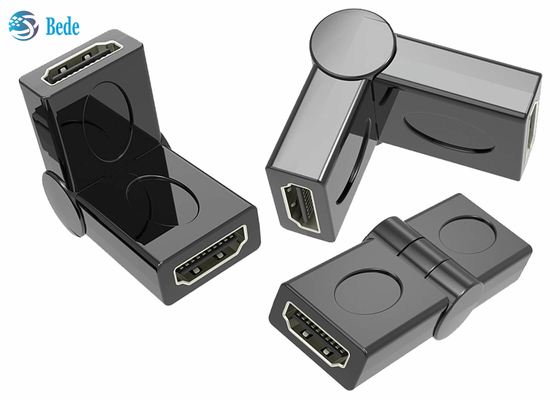 Mâle au coupleur femelle 90 du pivot HDMI 180 270 angle 3D réglable 4K de 360 degrés