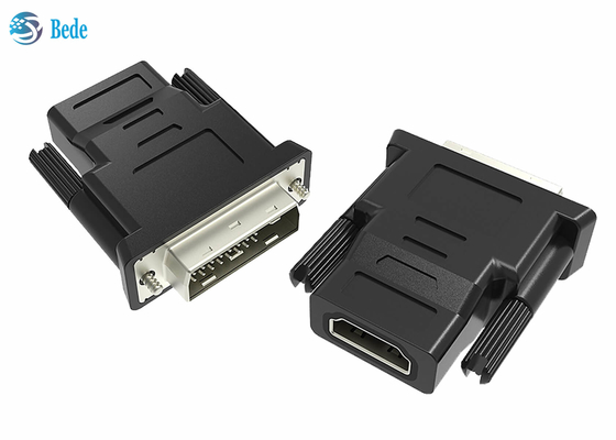 Mâle des adaptateurs DVI-D 24+1 de DVI à la haute définition des connecteurs femelles 1688MB/s de HDMI