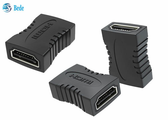 Femelle d'adaptateur de coupleur de HDMI au supplément du connecteur femelle 3D 4K pour le PC d'ordinateur portable de TVHD TV