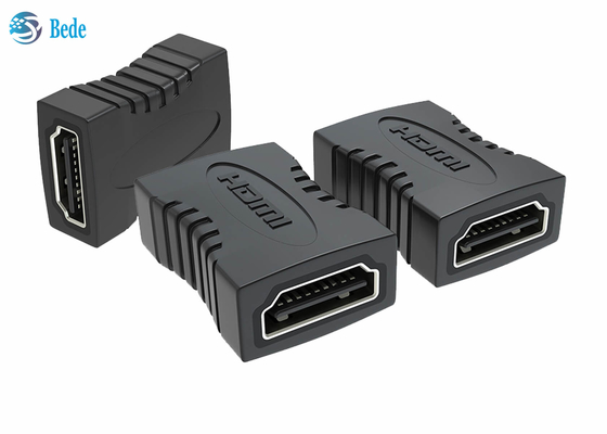 Femelle d'adaptateur de coupleur de HDMI au supplément du connecteur femelle 3D 4K pour le PC d'ordinateur portable de TVHD TV