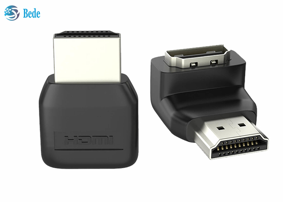 Adaptateur à angle droit de coupleur de HDMI mâle de 90 degrés à la femelle pour l'ordinateur portable PS4 PS5 Xbox de TVHD