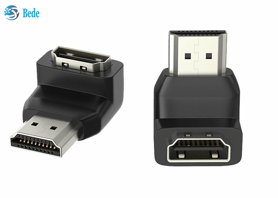 Adaptateur à angle droit de coupleur de HDMI mâle de 90 degrés à la femelle pour l'ordinateur portable PS4 PS5 Xbox de TVHD
