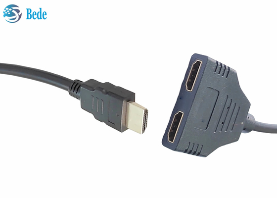 1 dans 2 le plein diviseur de HD 1080P 3D4K HDMI pour de doubles moniteurs reproduisez/miroir
